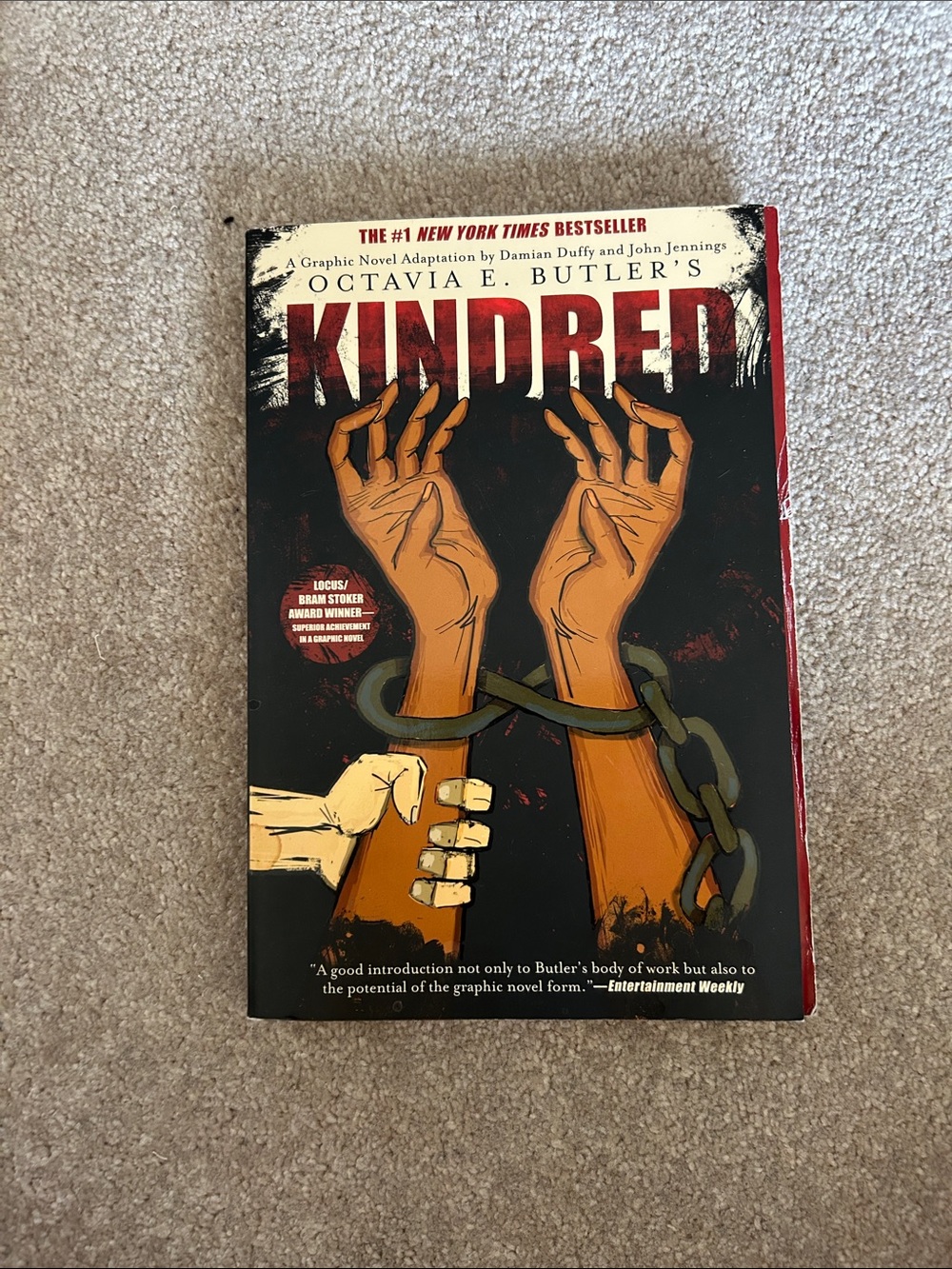 4/25$ 📚 Kindred graphic novel- Octavia E. Butler adapted by Damian D. & John J.